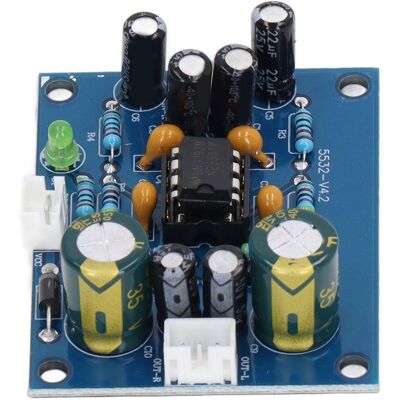 HEAT Vorverstärkermodul Audio-vorverstärkerplatine Ne5532 Chip Ersatzteil HEAT Vorverstärkermodul Audio-vorverstärkerplatine Ne5532 Chip Ersatzteil