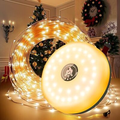 OEM Campinglampe Zeltlampe Aufrollbare Lichterkette Multifunktionale Außenbeleuchtung Faltbare Lichterkette Für Camping 10 Meter Warmes Licht Licht OEM Campinglampe Zeltlampe Aufrollbare Lichterkette Multifunktionale Außenbeleuchtung Faltbare Lichterkette Für Camping 10 Meter Warmes Licht Licht