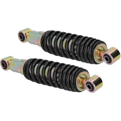 HEAT Paar 10,6 Zoll Hintere Stoßdämpfer, Ersatzteil Kompatibel Mit Yamaha 80py Py80 Pw80, Federungssatz, Ersatzteile, Schwarz. HEAT Paar 10,6 Zoll Hintere Stoßdämpfer, Ersatzteil Kompatibel Mit Yamaha 80py Py80 Pw80, Federungssatz, Ersatzteile, Schwarz.