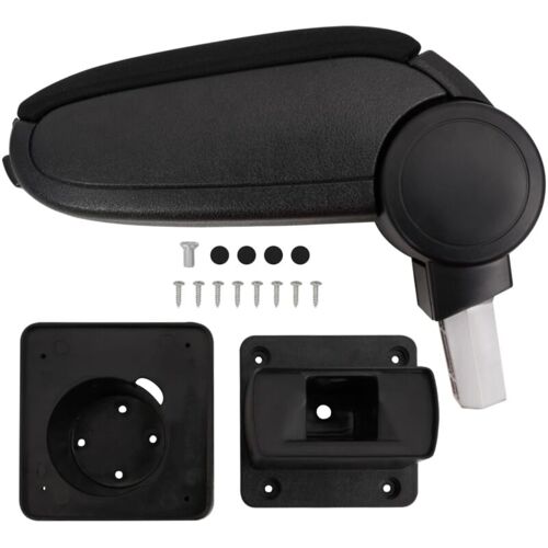 Destockoutils - Auto-Armlehne Schwarz 13x31,5x(29-51) cm abs vidaXL