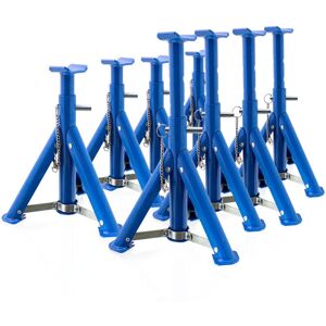 Bituxx - 8x Unterstellbock klappbar verstellbar Auto pkw Wagenheber Abstellböcke 2000kg Bituxx - 8x Unterstellbock klappbar verstellbar Auto pkw Wagenheber Abstellböcke 2000kg