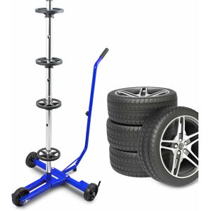 BITUXX Felgenbaum Fahrbar Reifenständer Felgenständer Reifenbaum Reifenwagen BITUXX Felgenbaum Fahrbar Reifenständer Felgenständer Reifenbaum Reifenwagen