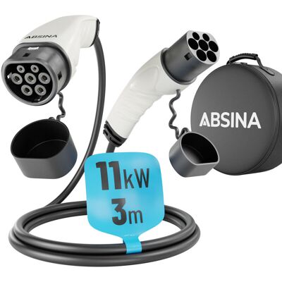 Absina - Ladekabel Für Elektroautos - 11kw Anschlussart: Typ 2 Absina - Ladekabel Für Elektroautos - 11kw Anschlussart: Typ 2