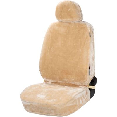 WALSER Autositzbezug - Beige Kunstfell, Seitenairbag Kompatibel - Autositzbezug WALSER Autositzbezug - Beige Kunstfell, Seitenairbag Kompatibel - Autositzbezug
