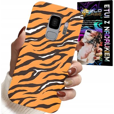 OEM Schutzhülle Für Samsung Galaxy S9 – Rückseite Mit Tigerstreifen + Folie OEM Schutzhülle Für Samsung Galaxy S9 – Rückseite Mit Tigerstreifen + Folie