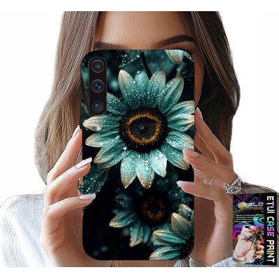 OEM Hülle Für Samsung A50 / A30s – Blaue Gerbera-gänseblümchen + Folie OEM Hülle Für Samsung A50 / A30s – Blaue Gerbera-gänseblümchen + Folie