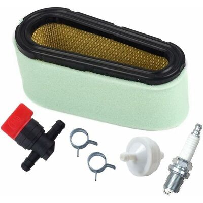 ZVD Luftfilter- Und Vorfilterset Für Briggs & Stratton 12,5–17 Ps – Kompatibel Mit 494768 – Abmessungen 19,1 X 7,6 X 6,3 Cm Für Optimale Leistung ZVD Luftfilter- Und Vorfilterset Für Briggs & Stratton 12,5–17 Ps – Kompatibel Mit 494768 – Abmessungen 19,1 X 7,6 X 6,3 Cm Für Optimale Leistung