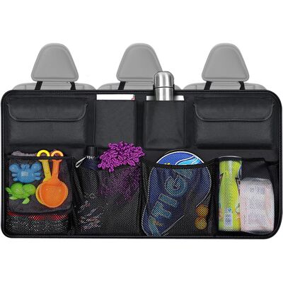 OEM Kofferraum-organizer, Wasserdichte Matten, Sitzrückenschoner, Strapazierfähiges, Faltbares Gepäcknetz Mit Mehreren Taschen Für Reisen (85 X 45 Cm) OEM Kofferraum-organizer, Wasserdichte Matten, Sitzrückenschoner, Strapazierfähiges, Faltbares Gepäcknetz Mit Mehreren Taschen Für Reisen (85 X 45 Cm)