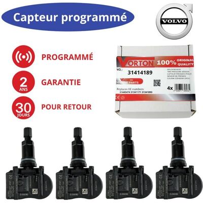 OEM 4x Reifendrucksensor Tpms Programmierte Ventil Rad Schwarz Volvo C30 V40 S40 V50 V60 S60 Xc60 C70 V70 Xc70 S80 OEM 4x Reifendrucksensor Tpms Programmierte Ventil Rad Schwarz Volvo C30 V40 S40 V50 V60 S60 Xc60 C70 V70 Xc70 S80