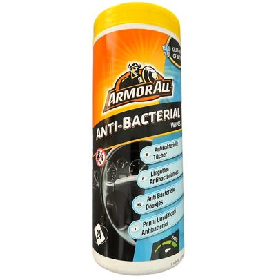 ARMORALL Armor All Antibakterielle Tücher-box Innen 24 Tücher Reinigungstücher ARMORALL Armor All Antibakterielle Tücher-box Innen 24 Tücher Reinigungstücher
