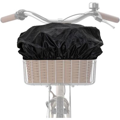 Ecence - 1x Fahrradkorb Regenschutz Schwarz Korb-abdeckung Überzug Wasserabweisend Ecence - 1x Fahrradkorb Regenschutz Schwarz Korb-abdeckung Überzug Wasserabweisend