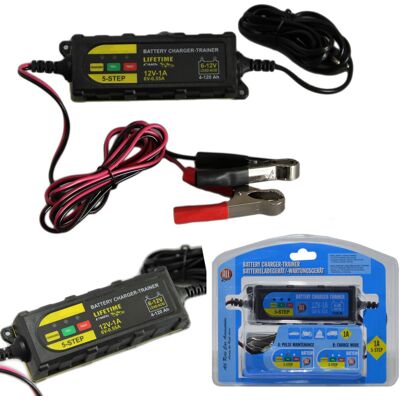 Trade Shop Batteriewächter - 12V, 5-Phasen, Wasserdicht Trade Shop Batteriewächter - 12V, 5-Phasen, Wasserdicht