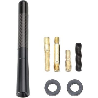 BOBYPET Universelle 12-cm-autoantenne, Dachantenne, Radioantenne, Am/fm-signalempfangsverstärker, Wasserdicht, Schwarz BOBYPET Universelle 12-cm-autoantenne, Dachantenne, Radioantenne, Am/fm-signalempfangsverstärker, Wasserdicht, Schwarz