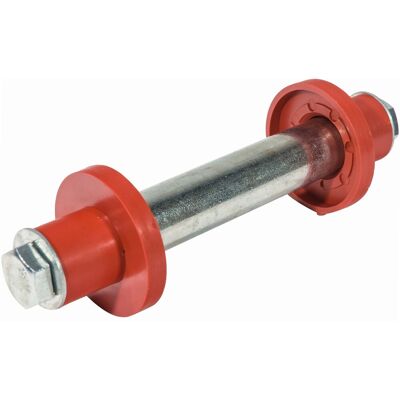 WERKA PRO Radachse Mit Schrauben - Flansche Ø16mm WERKA PRO Radachse Mit Schrauben - Flansche Ø16mm