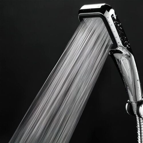 Duschkopf, quadratischer Hochdruck-Duschkopf, universell verstellbarer Ersatz, leistungsstarker Duschkopf, integriertes leistungsstarkes Spray für