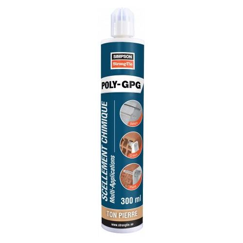 Simpson Strong Tie - Multi-Mat-Harz poly-gpg Stein 300 ml - simpson