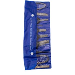 Bituxx - Radio Ausbau Werkzeug Autoradio Ausbauwerkzeug Set Entriegelung 20tlg Bituxx - Radio Ausbau Werkzeug Autoradio Ausbauwerkzeug Set Entriegelung 20tlg