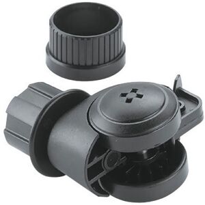 CAMAR Möbelrolle zu Tischfuß Zoom zylindrisch ø60mm mit Feststeller Kunststoff schwarz CAMAR Möbelrolle zu Tischfuß Zoom zylindrisch ø60mm mit Feststeller Kunststoff schwarz