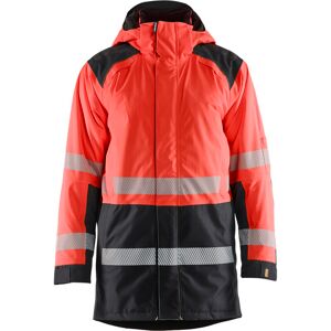 BLAKLADER Arbeitsparka Winter Hochsichtbarkeit 4457 - Rot/schwarz Xs BLAKLADER Arbeitsparka Winter Hochsichtbarkeit 4457 - Rot/schwarz Xs