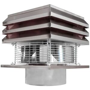 GEMI ELETTRONICA - Stahl Schornstein Rauchabzug 20cm - Universell 700°C - 6 Geschwindigkeiten GEMI ELETTRONICA - Stahl Schornstein Rauchabzug 20cm - Universell 700°C - 6 Geschwindigkeiten