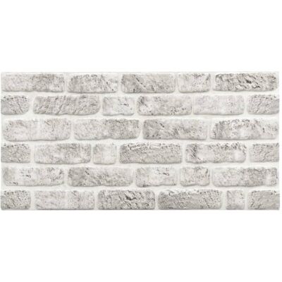 Maisonchic - vidaXL710024 - Hellgrau - Ziegelmuster - Wandpaneele Maisonchic - vidaXL710024 - Hellgrau - Ziegelmuster - Wandpaneele