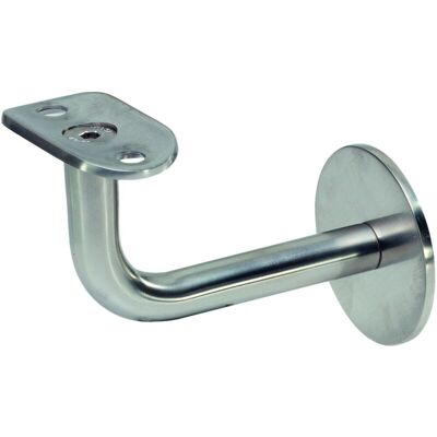 KWS Handlaufstütze 4571 - Edelstahl - Flachmontage - 75mm Wandabstand KWS Handlaufstütze 4571 - Edelstahl - Flachmontage - 75mm Wandabstand