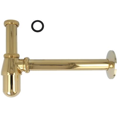 Tecuro Profi Flaschen-geruchsverschluss Siphon Extra Lang - Vergoldet Tecuro Profi Flaschen-geruchsverschluss Siphon Extra Lang - Vergoldet
