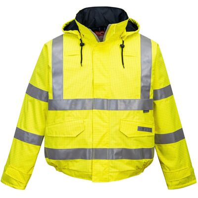 Portwest Pilotjacke Hv Rain Bizflame Gelb 5xl Portwest Pilotjacke Hv Rain Bizflame Gelb 5xl
