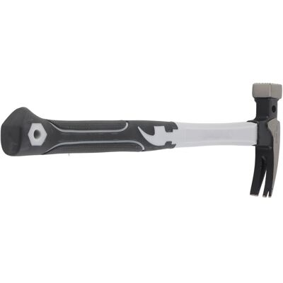HEAT Klauenhammer, Kleiner Hammer, Nagelhammer, Holzbearbeitungswerkzeug, Multifunktionshammer Aus Edelstahl HEAT Klauenhammer, Kleiner Hammer, Nagelhammer, Holzbearbeitungswerkzeug, Multifunktionshammer Aus Edelstahl