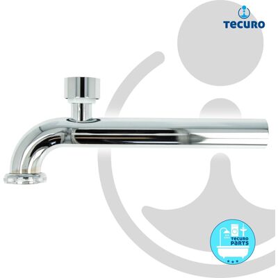 Tecuro Abgangsbogen 90° Mit Rohrbelüfter Für Siphon Geruchsverschluss, Verchromt 250 Mm Tecuro Abgangsbogen 90° Mit Rohrbelüfter Für Siphon Geruchsverschluss, Verchromt 250 Mm