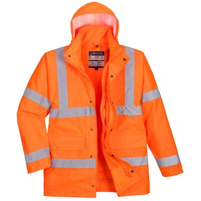 Portwest Hi-vis 4-in-1 Parka Orange S Portwest Hi-vis 4-in-1 Parka Orange S