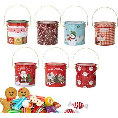 OEM Weihnachtspräsentkörbe 7-teilige Dessertbox Weihnachtliche Süßigkeitenbox Mit Griff Und Deckel Für Süßigkeiten Partysnacks Desserts Und OEM Weihnachtspräsentkörbe 7-teilige Dessertbox Weihnachtliche Süßigkeitenbox Mit Griff Und Deckel Für Süßigkeiten Partysnacks Desserts Und