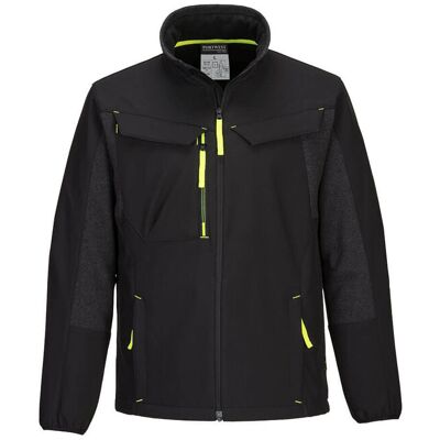 Veste Softshell Wx3 Eco Hybrid (2 Couches) Couleur : Noir Taille S - Portwest Veste Softshell Wx3 Eco Hybrid (2 Couches) Couleur : Noir Taille S - Portwest