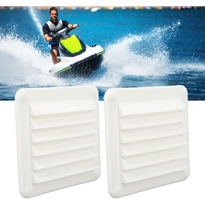 JUTE Zubehör Für Boote Und Wohnmobile: 2 Lüftungspaneele (125 X 140 Mm), Weiße Lüftungsfenster JUTE Zubehör Für Boote Und Wohnmobile: 2 Lüftungspaneele (125 X 140 Mm), Weiße Lüftungsfenster