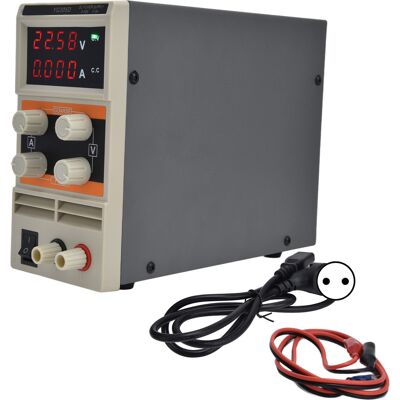 HEAT Gleichstromnetzteil Mit Einstellbarer Digitalanzeige, 4-stellig, Schaltanzeige, 30 V, 5 A, Für Labortische, Stecker 305deu, 250 V HEAT Gleichstromnetzteil Mit Einstellbarer Digitalanzeige, 4-stellig, Schaltanzeige, 30 V, 5 A, Für Labortische, Stecker 305deu, 250 V