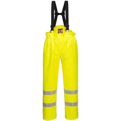 Portwest Bizflame Rain Hose, Ungefüttert, Hi-vis, Antistatisch, Fr Gelb, 2xl - Fr(54) - Uk(44) Portwest Bizflame Rain Hose, Ungefüttert, Hi-vis, Antistatisch, Fr Gelb, 2xl - Fr(54) - Uk(44)