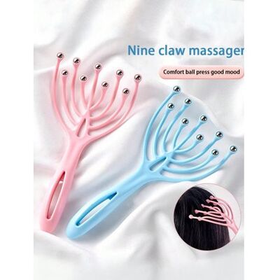 NONAME Tragbares, Handliches Kopfhautmassagegerät Mit 9 Massageköpfen: Fördert Das Haarwachstum, Sorgt Für Tiefe Entspannung Und Stressabbau. Geeignet Für Büro Und Zuhause. NONAME Tragbares, Handliches Kopfhautmassagegerät Mit 9 Massageköpfen: Fördert Das Haarwachstum, Sorgt Für Tiefe Entspannung Und Stressabbau. Geeignet Für Büro Und Zuhause.