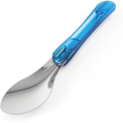 HENDI Edelstahl-Eiscreme-Spatel mit blauer Tritan-Griff - Eisspatula HENDI Edelstahl-Eiscreme-Spatel mit blauer Tritan-Griff - Eisspatula