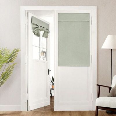NONAME Türvorhang Aus Leinen, Kein Bohren Erforderlich, Mit Klettverschluss, Halbtransparent (nicht Blickdicht), Einfach Anzubringen Und Abzunehmen, Für Mietwohnungen Und Schlafzimmer, 66 X 102 Cm NONAME Türvorhang Aus Leinen, Kein Bohren Erforderlich, Mit Klettverschluss, Halbtransparent (nicht Blickdicht), Einfach Anzubringen Und Abzunehmen, Für Mietwohnungen Und Schlafzimmer, 66 X 102 Cm