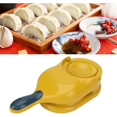 JUTE Ravioli-presse, Dampfgarer Für Brötchen, Küchen- Und Haushaltsgerät, Gelb JUTE Ravioli-presse, Dampfgarer Für Brötchen, Küchen- Und Haushaltsgerät, Gelb