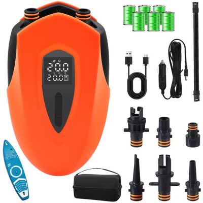 OEM Sup-12000mah Elektrische Luftpumpe, Zweistufige Wiederaufladbare Luftpumpe Mit Automatischer Abschaltung OEM Sup-12000mah Elektrische Luftpumpe, Zweistufige Wiederaufladbare Luftpumpe Mit Automatischer Abschaltung