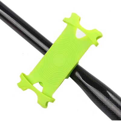HEAT Fahrrad-handyhalterung, Stoßfest, Sturzsicher, Silikon-fahrradlenkerhalterung (grün) HEAT Fahrrad-handyhalterung, Stoßfest, Sturzsicher, Silikon-fahrradlenkerhalterung (grün)