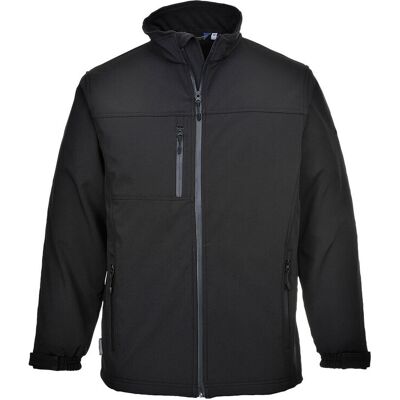 Portwest Softshell-jacke (3 Schichten) Schwarz 4xl Portwest Softshell-jacke (3 Schichten) Schwarz 4xl