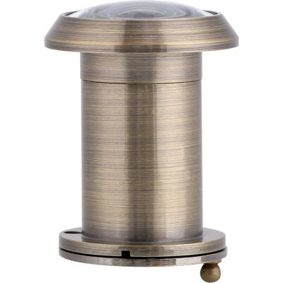 HEAT Optischer Türspion Aus Optischem Glas, Weitwinkel 220°, Für Haustüren, Bronze-finish, Sicherheitstürspion HEAT Optischer Türspion Aus Optischem Glas, Weitwinkel 220°, Für Haustüren, Bronze-finish, Sicherheitstürspion