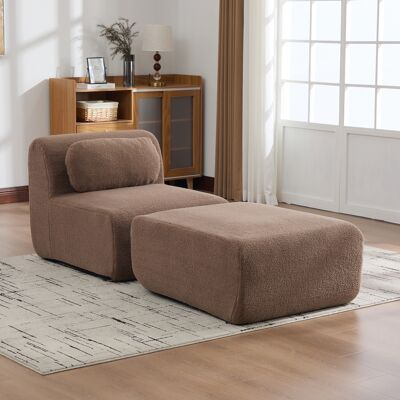 SANS MARQUE Sofa – 79x177x71 Cm – Aus Tissu – Keine Montage Erforderlich.einfach – Wie Auf Einer Wolke – Hochwertiges Tissu-gewebe.spezielles Anti-pilling SANS MARQUE Sofa – 79x177x71 Cm – Aus Tissu – Keine Montage Erforderlich.einfach – Wie Auf Einer Wolke – Hochwertiges Tissu-gewebe.spezielles Anti-pilling
