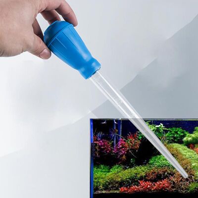 JUTE Dosierpipette Für Aquarien, Reinigungspipette Mit Tropfverschluss Für Wasserwechselflüssigkeit JUTE Dosierpipette Für Aquarien, Reinigungspipette Mit Tropfverschluss Für Wasserwechselflüssigkeit