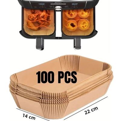 NONAME Einweg-backpapier Für Heißluftfritteusen, Öl- Und Wasserabweisend, In Runder, Quadratischer Und Rechteckiger Form, Zum Kochen Und Für Partys. NONAME Einweg-backpapier Für Heißluftfritteusen, Öl- Und Wasserabweisend, In Runder, Quadratischer Und Rechteckiger Form, Zum Kochen Und Für Partys.