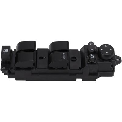 HEAT Mazda 2 6 (2008–2012) Fensterheberschalter D652-66-350a, Schwarz, Abs, Robust, Fahrerseite, Rechtslenker HEAT Mazda 2 6 (2008–2012) Fensterheberschalter D652-66-350a, Schwarz, Abs, Robust, Fahrerseite, Rechtslenker