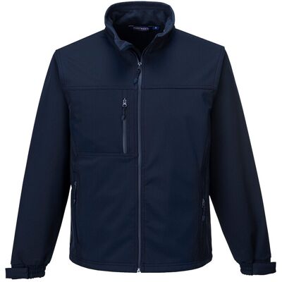 Portwest Softshell-jacke (3 Schichten) Marine Xl Portwest Softshell-jacke (3 Schichten) Marine Xl