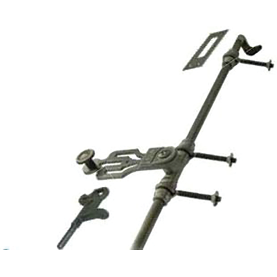 Torbel Querstange 2500 mm - Haken 32 - Schwarz - Querstange Torbel Querstange 2500 mm - Haken 32 - Schwarz - Querstange